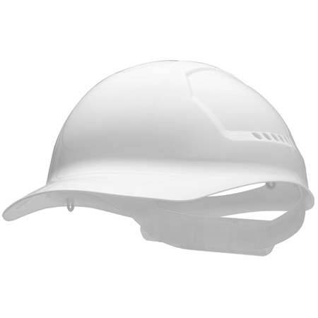 IRONCLAD PERFORMANCE WEAR Bump Cap - Plastic White G62001